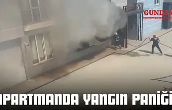 Apartmanda Yangın Paniği!