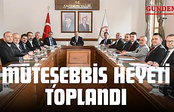 Araç-İhsangazi OSB Müteşebbis Heyeti Toplandı