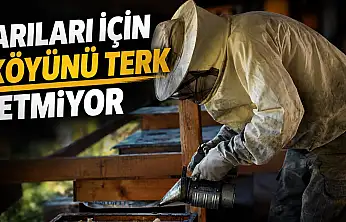 Arıları İçin Köyünü Terk Etmiyor