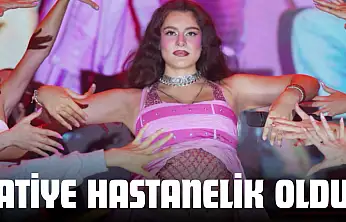 Sahnesi İptal Edilen Atiye Hastanelik Oldu