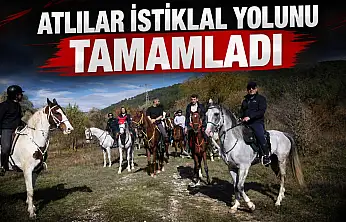 Atlılar İstiklal Yolu'nu Tamamladı!