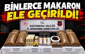Binlerce Makaron Ele Geçirildi!