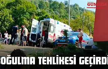 Boğulma Tehlikesi Geçirdi!