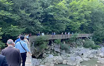 Büyükelçilerden Kanyon Gezisi