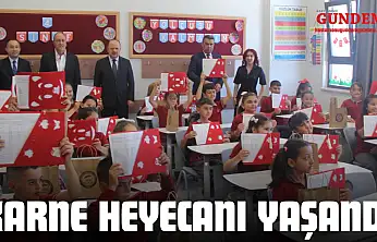 Ceritoğlu İlkokulu'nda Karne Heyecanı Yaşandı