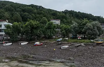 Liman Balçık Ve Odunlarla Kaplandı
