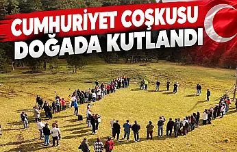 Cumhuriyet Coşkusu Doğada Kutlandı