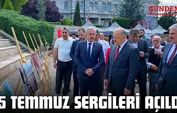 Cumhuriyet Meydanı'nda 15 Temmuz Sergileri Açıldı