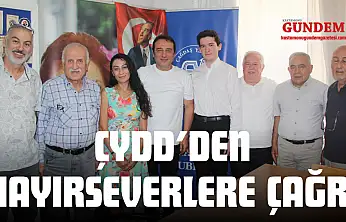 ÇYDD'den Hayırseverlere Çağrı