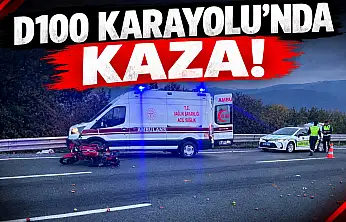 D100 Karayolu'nda Kaza!