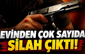 Evinden Çok Sayıda Silah Çıktı!