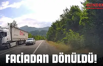 Faciadan Dönüldü! O Anlar Araç Kamerasına Yansıdı