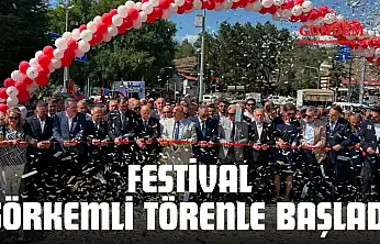 Festival Görkemli Törenle Başladı