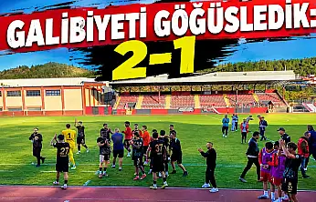 Galibiyeti Göğüsledik: 2-1