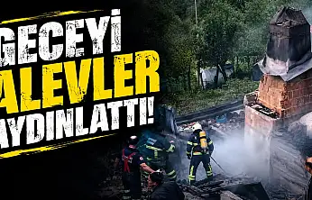 Geceyi Alevler Aydınlattı