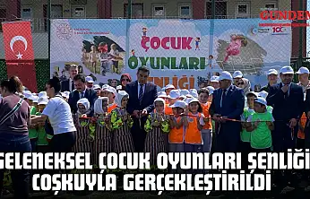 Geleneksel Çocuk Oyunları Şenliği Coşkuyla Gerçekleştirildi
