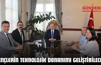 Gençlerin Teknolojik Donanımı Geliştirilecek