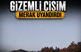 Gizemli Cisim Merak Uyandırdı