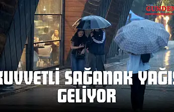 Gök Gürültülü Sağanak Uyarısı Yapıldı