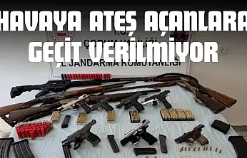 Havaya Ateş Açanlara Geçit Verilmiyor