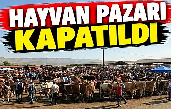 Hayvan Pazarı Kapatıldı