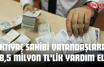 İhtiyaç Sahibi Vatandaşlara 68,5 Milyon TL'lik Yardım Eli
