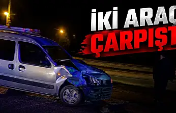 İki Araç Çarpıştı!