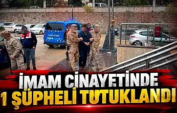 İmam Cinayetinde 1 Şüpheli Tutuklandı