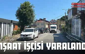 İnebolu'da İnşaat İşçisi Yaralandı
