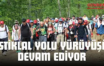 İstiklal Yolu Yürüyüşü İkinci Gününde Devam Ediyor