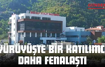 İstiklal Yolu Yürüyüşü'nde Bir Kişi Daha Hastaneye Kaldırıldı