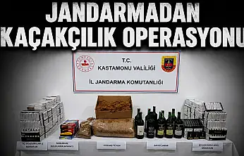 Jandarmadan Kaçakçılık Operasyonu