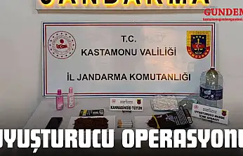 Jandarmadan Uyuşturucu Operasyonu: 3 Şüpheli Tutuklandı