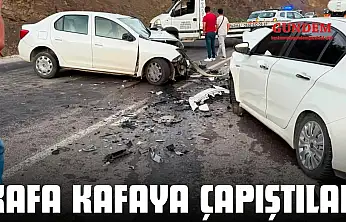 Kafa Kafaya Çapıştılar