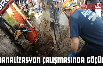 Kanalizasyon Çalışmasında Göçük: İşçi Toprak Altında