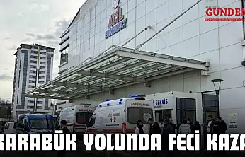 Karabük Yolunda Feci Kaza