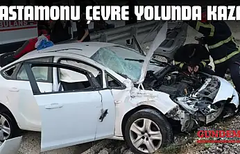 Kastamonu Çevre Yolunda Kaza!