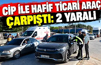 Kastamonu'da Cip İle Hafif Ticari Araç Çarpıştı: 2 Yaralı