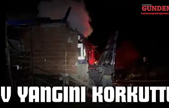 Kastamonu'da Ev Yangını