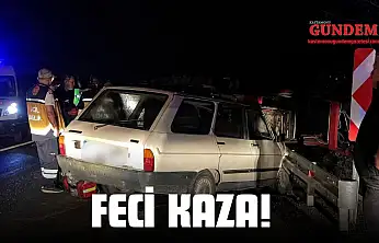 Kastamonu'da Feci Kaza!