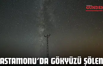 Kastamonu'da Gökyüzü Şöleni! Perseidler Hayran Bıraktı