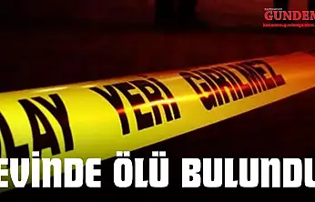 Kastamonu'da İnfaz Ve Koruma Memuru Ölü Bulundu