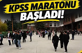 Kastamonu'da KPSS Maratonu Başladı!