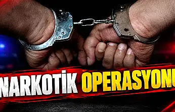 Kastamonu'da Narkotik Operasyonu