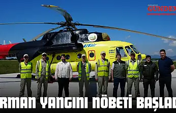 Kastamonu'da Orman Yangını Nöbeti Başladı