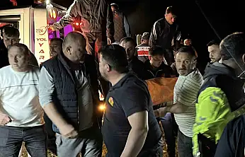UÇURUMA YUVARLANDI: 1 ÖLÜ, 3 YARALI