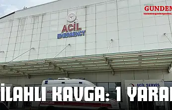 Kastamonu'da Silahlı Kavga: 1 Yaralı