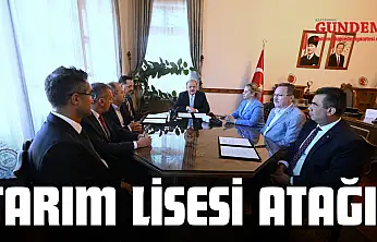 Kastamonu'da Tarım Lisesi Atağı: İmzalar Atıldı