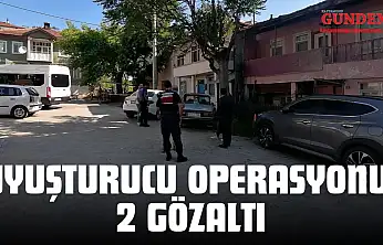 Kastamonu'da Uyuşturucu Operasyonu: 2 Gözaltı