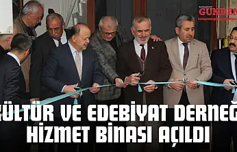 Kastamonu Kültür Ve Edebiyat Derneği Hizmet Binası Açıldı
